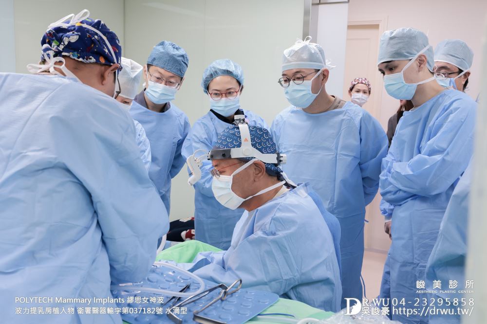 吳峻豪醫生， 第一屆繆思女神波示範教學圓滿結束 !